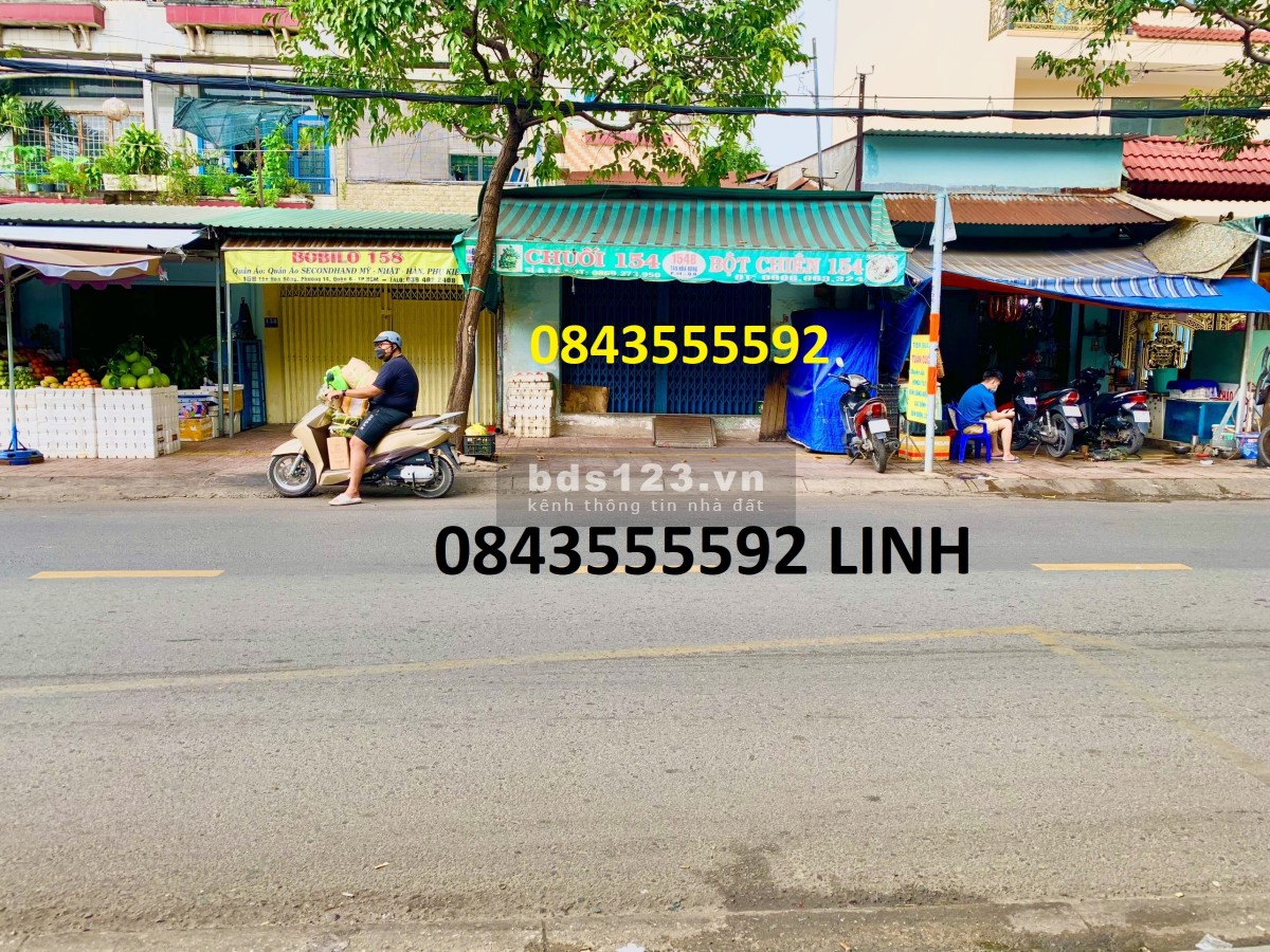 Mặt tiền kinh doanh diện tích 4.7mx16 Tân Hoà Đông, Quận 6, giá 1x tỷ lh 0843555592