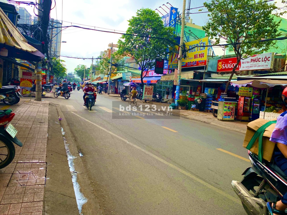 Mặt tiền kinh doanh diện tích 4.7mx16 Tân Hoà Đông, Quận 6, giá 1x tỷ lh 0843555592