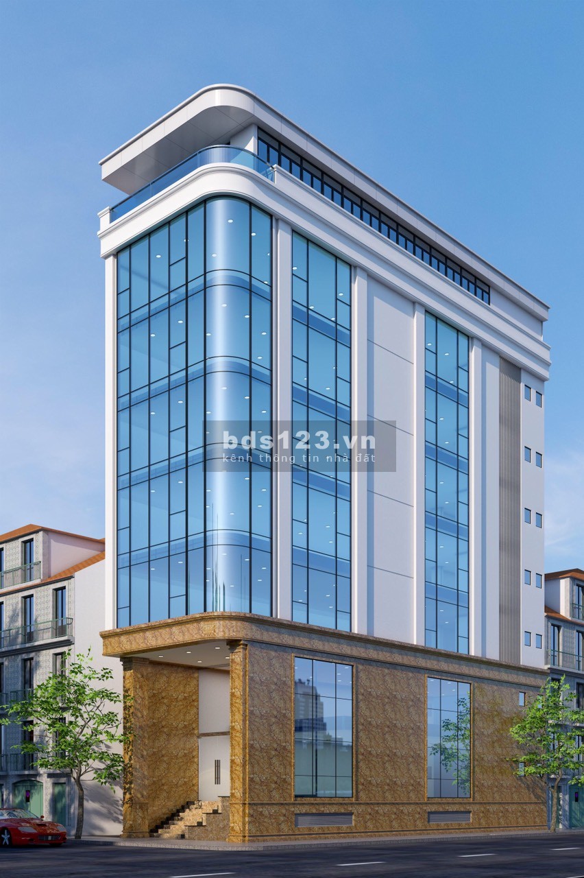 Bán văn phòng phố Vũ Tông Phan 2 mặt tiền, DT 190m² x 8 tầng, MT 9m, căn góc, giá 83 tỷ