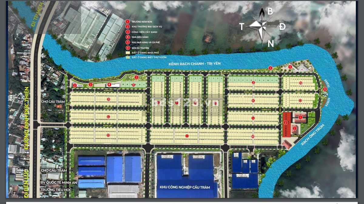 Bán đất nền khu dân cư Cầu Tràm đã có 1/500 chuẩn bị ra sổ nhận booking bây giờ