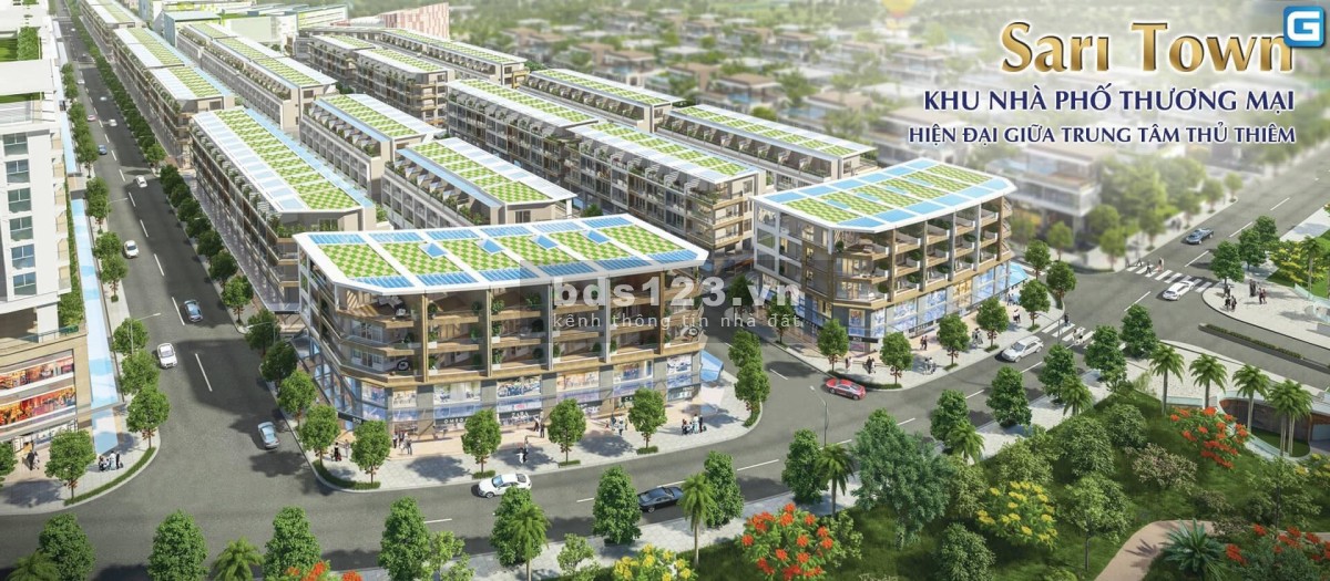 Cho thuê văn phòng saritown sala 85m2 - Hoàn thiện có thang máy