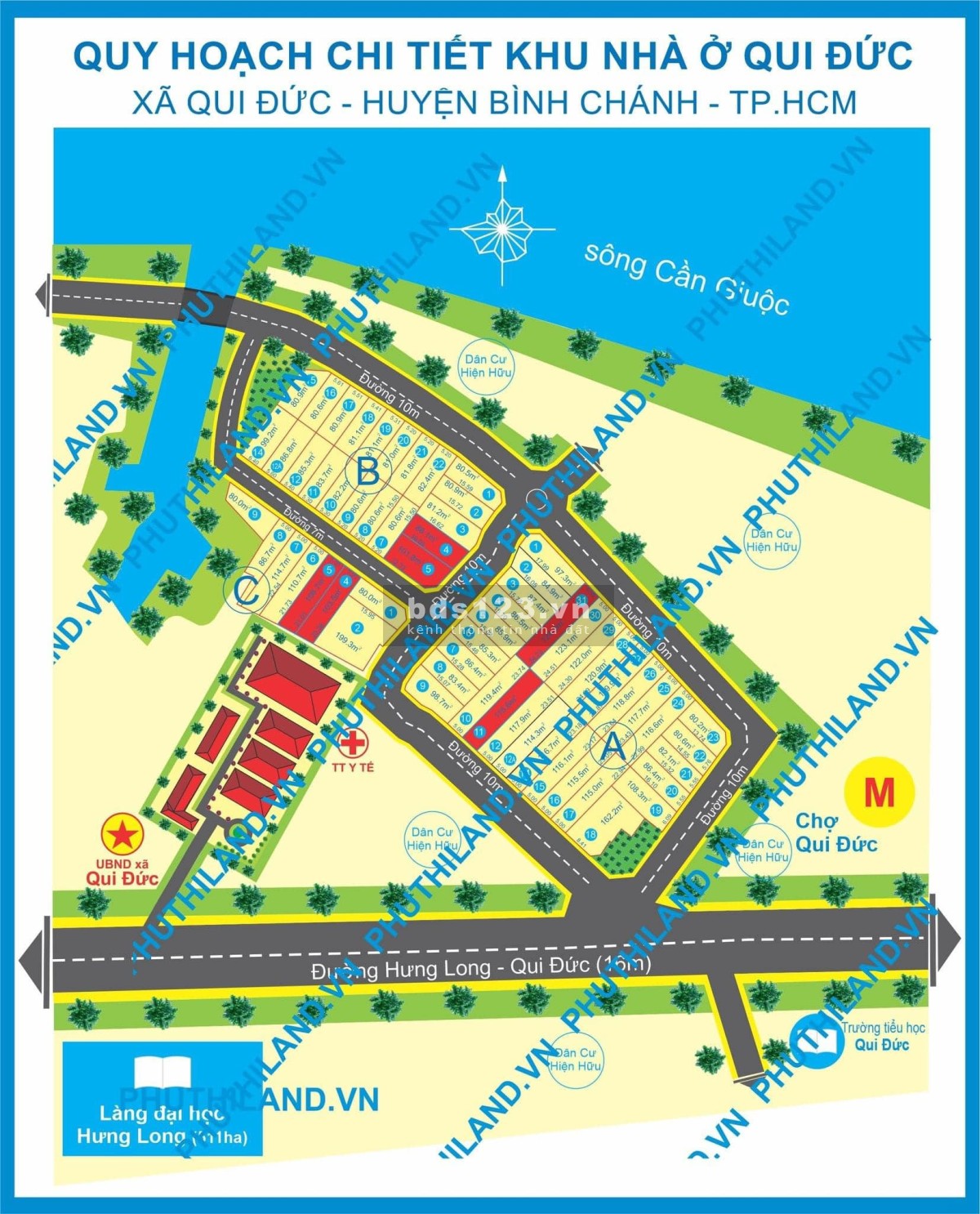 Cần bán khu đất ở Quy Đức, Bình Chánh giá bán 2,8 tỷ