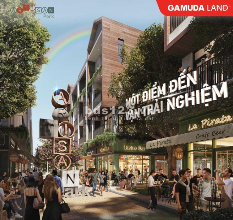 Artisan Park nhà phố thương mại đẳng cấp đến từ chủ đầu tư Malaysia, thanh toán ưu đãi đến 36 tháng