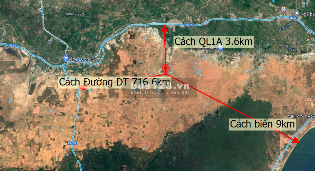 Cần bán gấp lô đất 14.579m2 ngay xã Hồng Thái , Bình Thuận