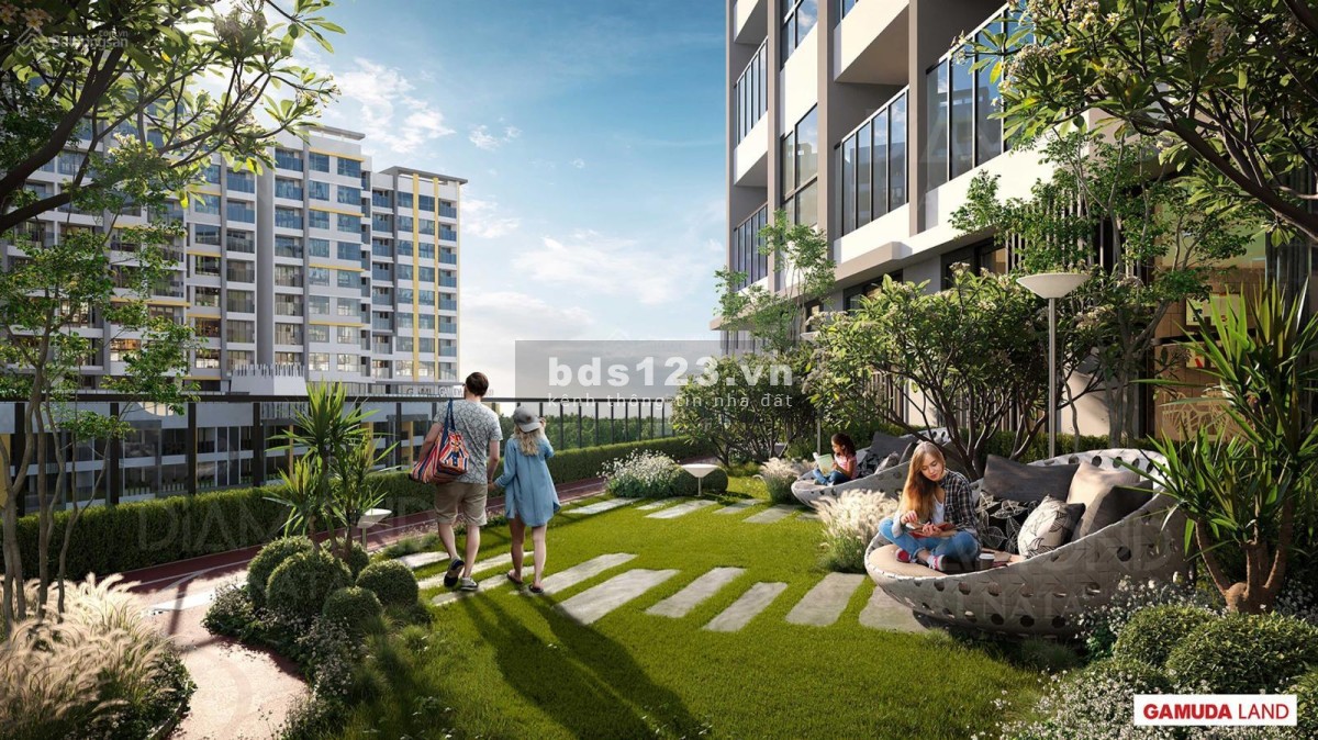 Căn hộ Diamond Alnata Plus tại Celadon City - View resort biển nhân tạo xanh mát