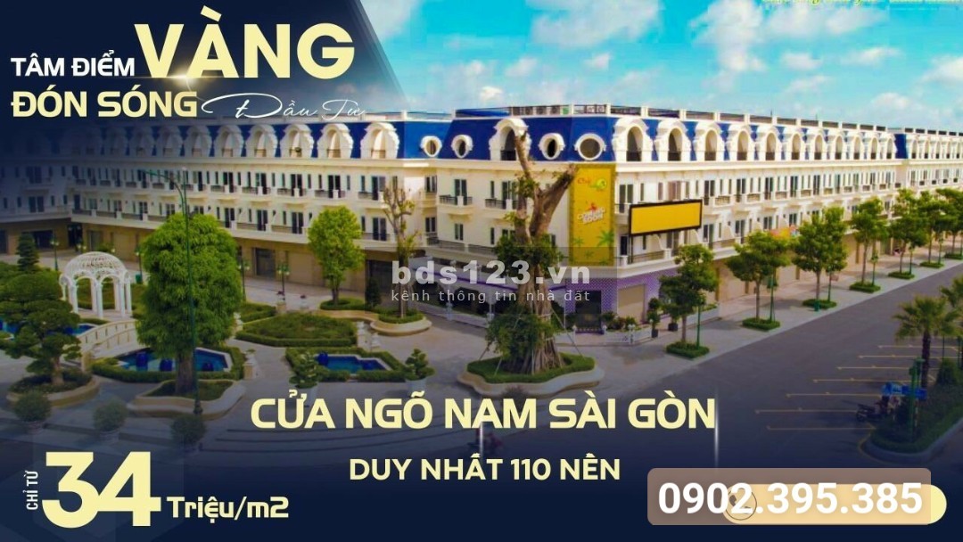 Chính Chủ bán đất nền Five Star Eco City, Cần Giuộc, Long An