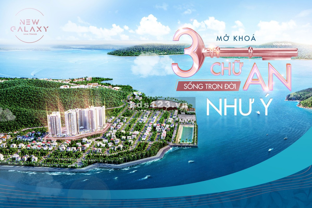 Căn hộ biển 1~3PN (34~90m2),shophouse-NEW GALAXY NHA TRANG, KĐT An Viên, P.Vĩnh Trường, Tp.Nha Trang