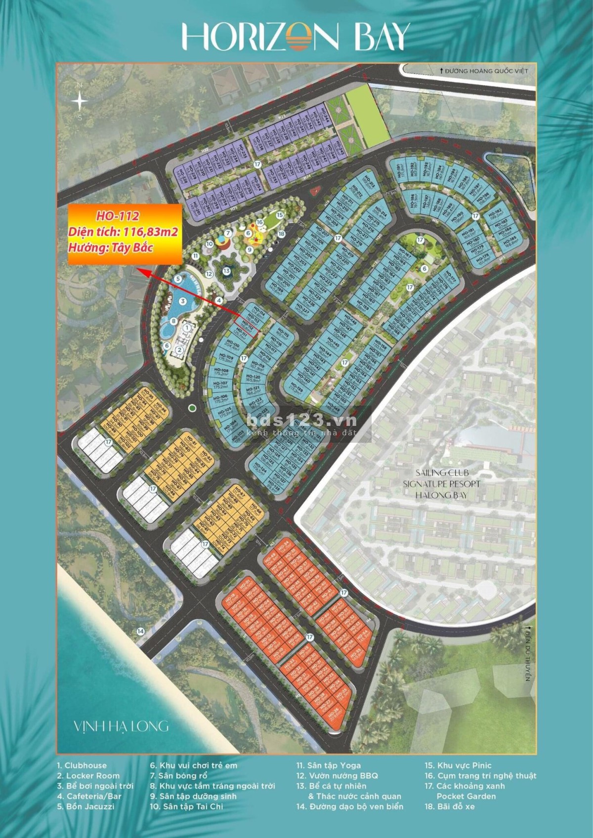 Bán nhà biệt thự, liền kề dự án Horizon Bay Hạ Long, LH 0849271084