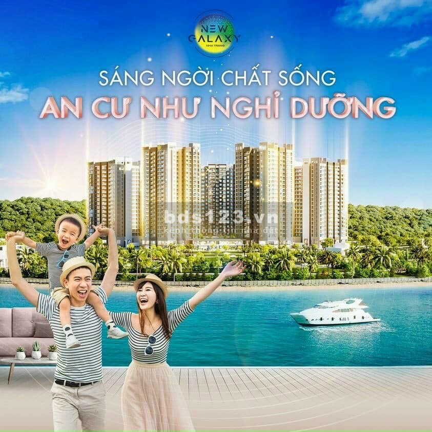 Căn hộ biển 1~3PN (34~90m2),shophouse-NEW GALAXY NHA TRANG, KĐT An Viên, P.Vĩnh Trường, Tp.Nha Trang