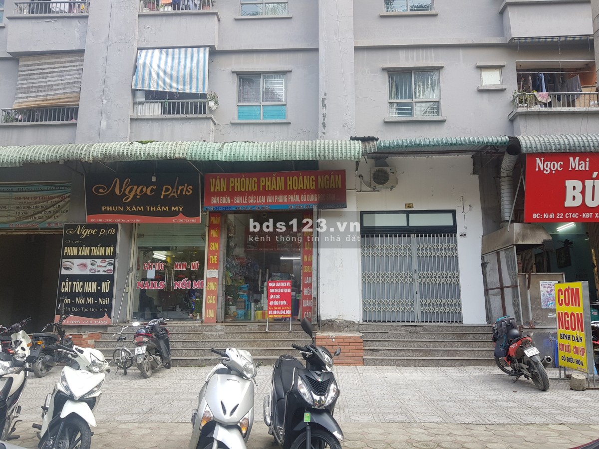 Chính chủ cho thuê Kios CT4C khu đô thị Xala, giá tốt lh 0983841786