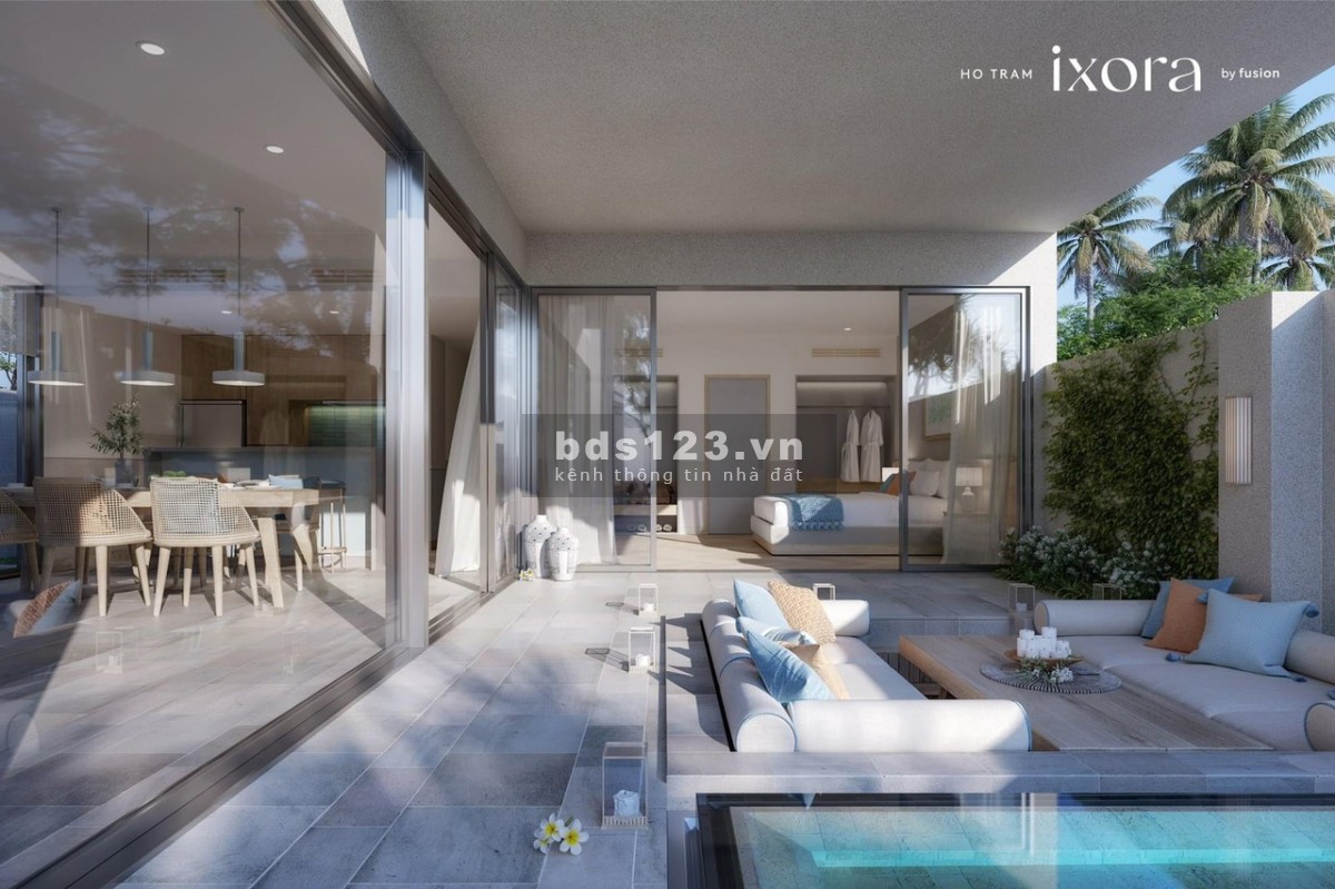 Penthouse Ixora thuộc tổ hợp nghỉ dưỡng The Grand Hồ Tràm Strip