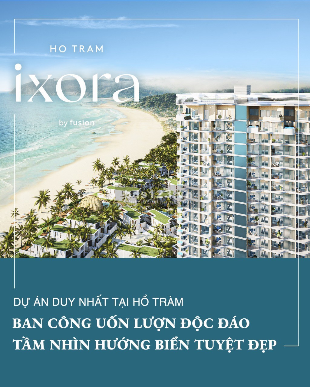 Penthouse Ixora thuộc tổ hợp nghỉ dưỡng The Grand Hồ Tràm Strip