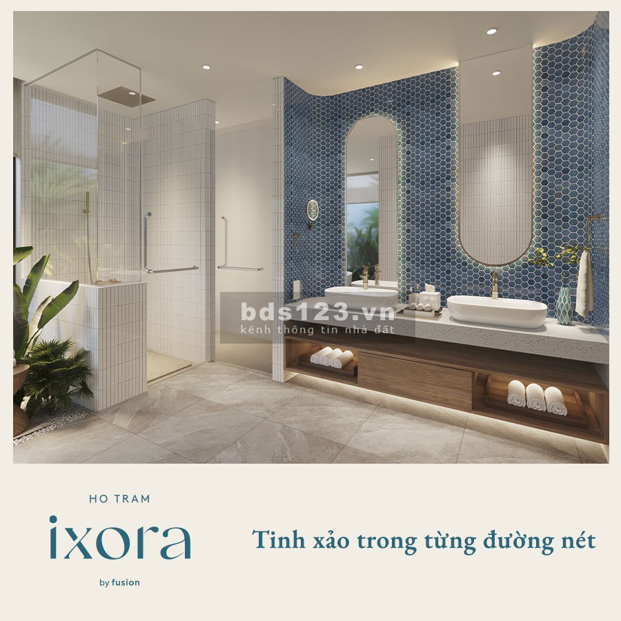 Penthouse Ixora thuộc tổ hợp nghỉ dưỡng The Grand Hồ Tràm Strip
