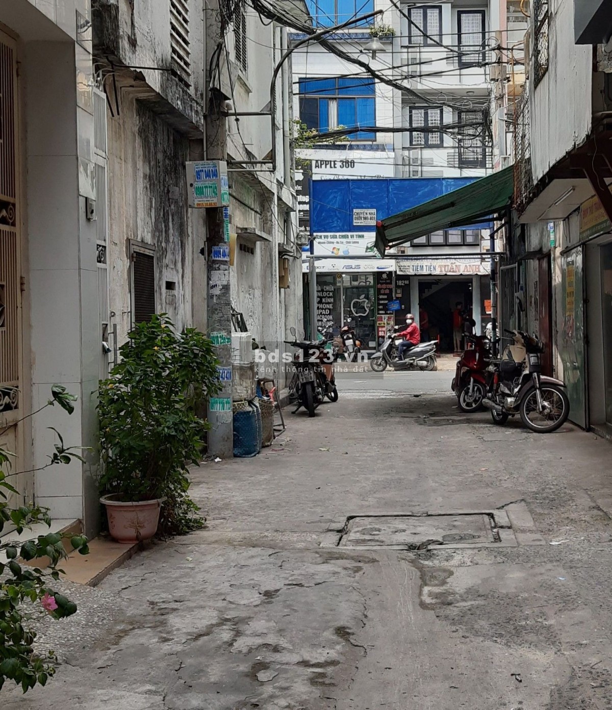 Cho thuê nhà gần mặt tiền đường Ngô Quyền giá 13 triệu/tháng