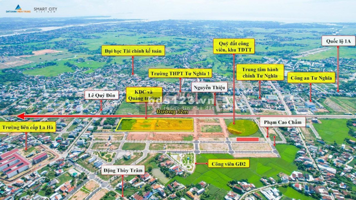 Bán đất nền dự án AN ĐIỀN PHÁT ngay trung tâm hành chính huyện Tư Nghĩa