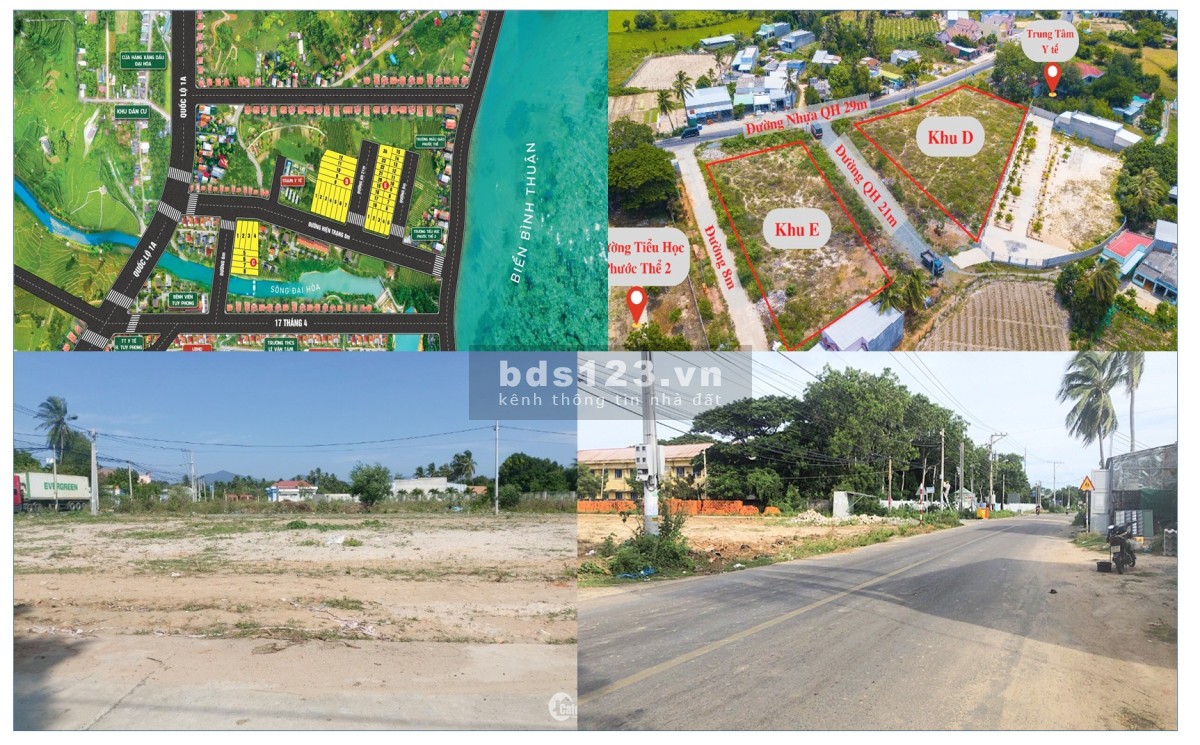 Bán lô thổ cư KDC Da Beo ven biển Phan Thiết, Bình Thuận hàng hiếm giá tốt, tiềm năng cao