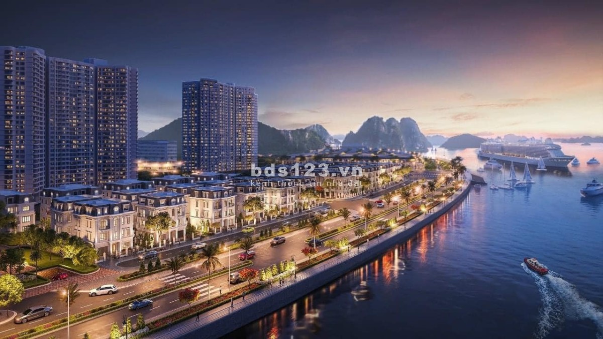 Mở bán dự án siêu dinh thự bên vịnh kỳ quan The Sapphire Mansions Bến Đoan, Hạ Long.
