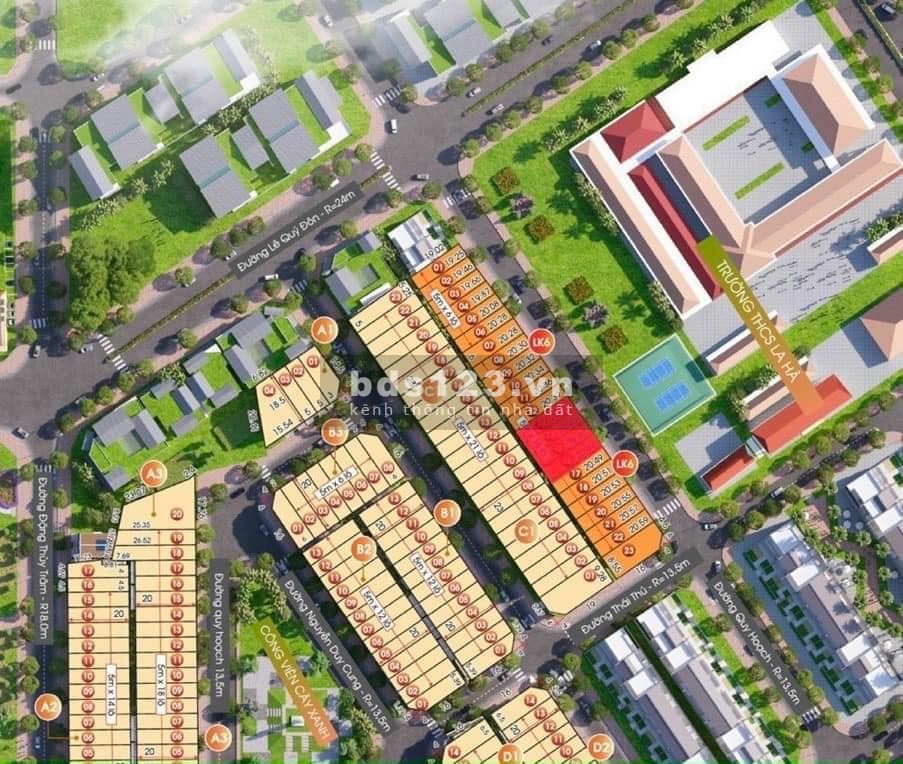Bán đất nền dự án AN ĐIỀN PHÁT ngay trung tâm hành chính huyện Tư Nghĩa