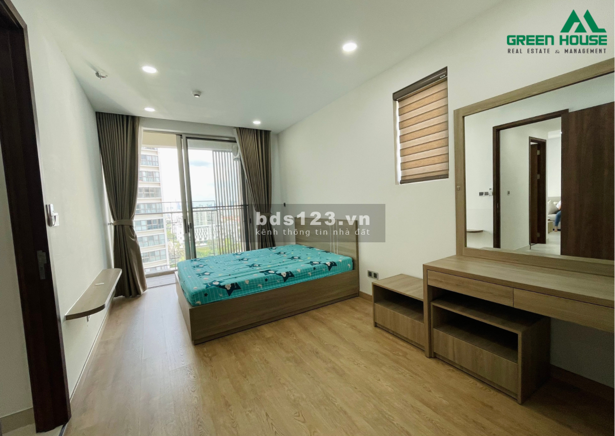 Căn hộ cao cấp Midtown Phú Mỹ Hưng 2 phòng ngủ, đầy đủ nội thất, view thoáng