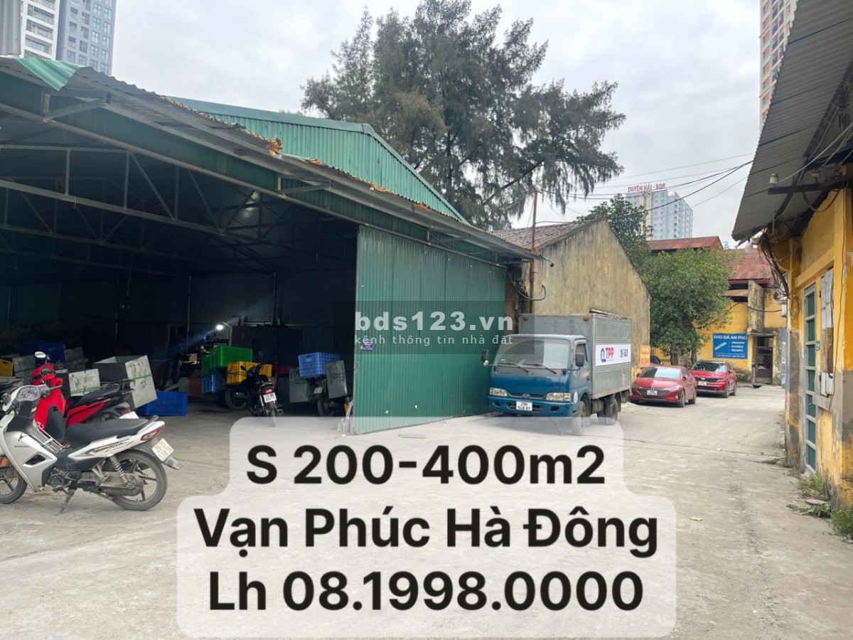 Cho thuê kho xưởng 50m² -100m² - 200m² 410m² khu vực ngã tư Bưu Điện Hà Đông