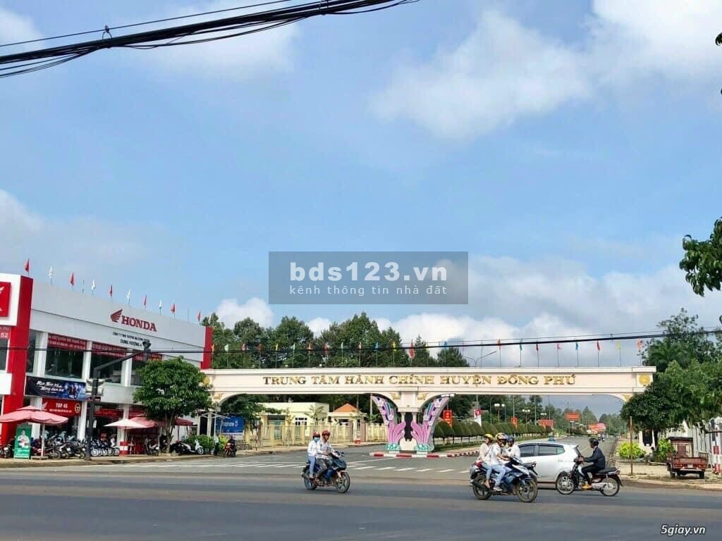 Bán gấp đất tuyến số 4 mặt đường nhựa quy hoạch 42m, vào ngay KCN Becamex Đồng Phú