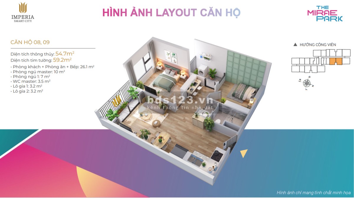 Căn hộ tầng trung siêu hiếm, giá tốt phân khu Imperia Smart City, gần công viên 10ha, và nhà để xe