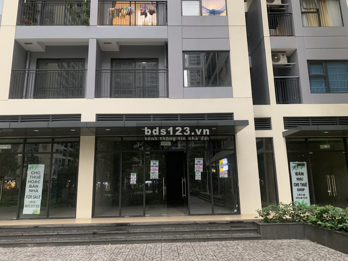Diện tích 117m2 chỉ 26tr Shophouse Vinhomes Quận 9