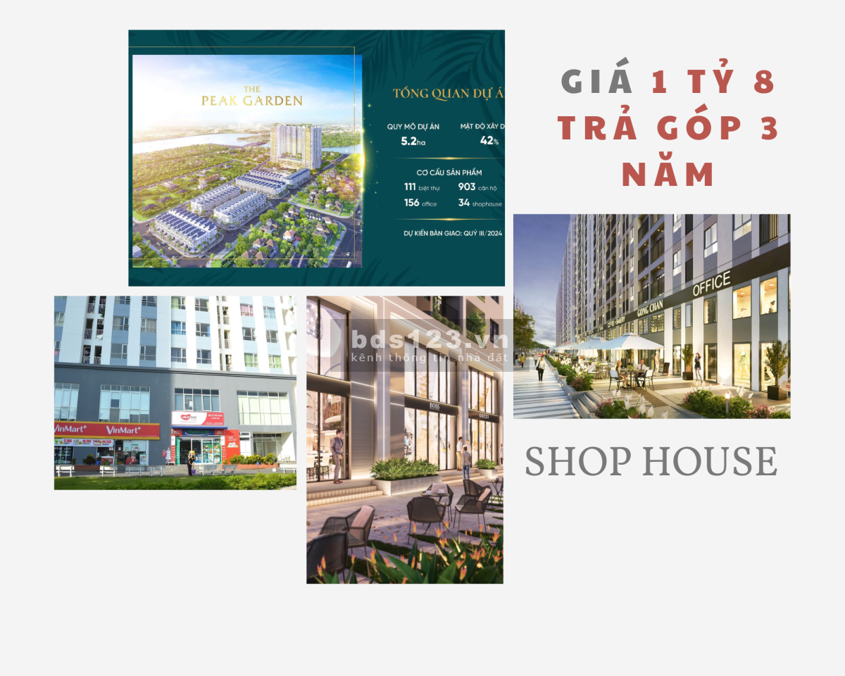 Shophouse Nguyễn Lương Bằng,Phú Mỹ Quận 7 giá chỉ từ 1ty8/căn