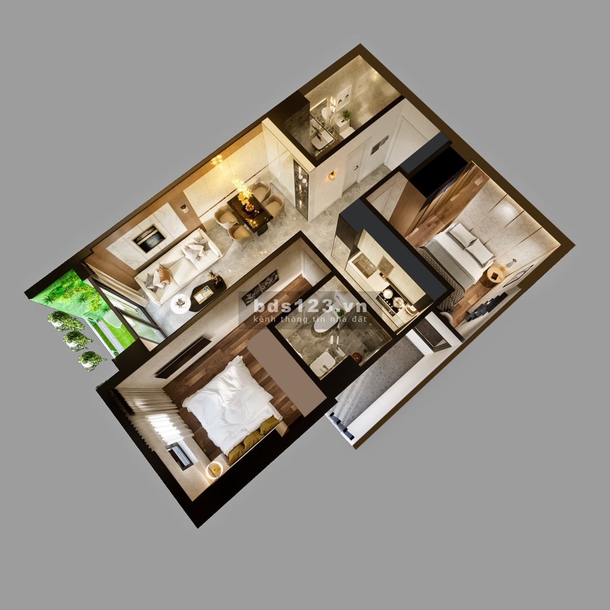 Tôi kẹt tài chính cần bán gấp căn 2PN dự án Tecco Felice Homes mặt tiền đường Lê Thị Trung.