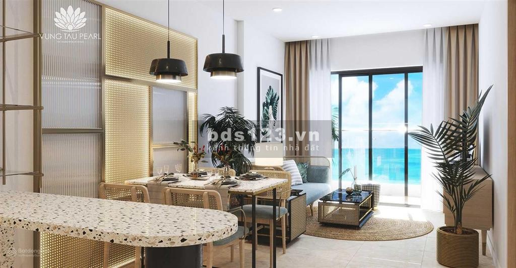 Căn Vũng Tàu Pearl 1PN view nội khu giá tốt không chênh.