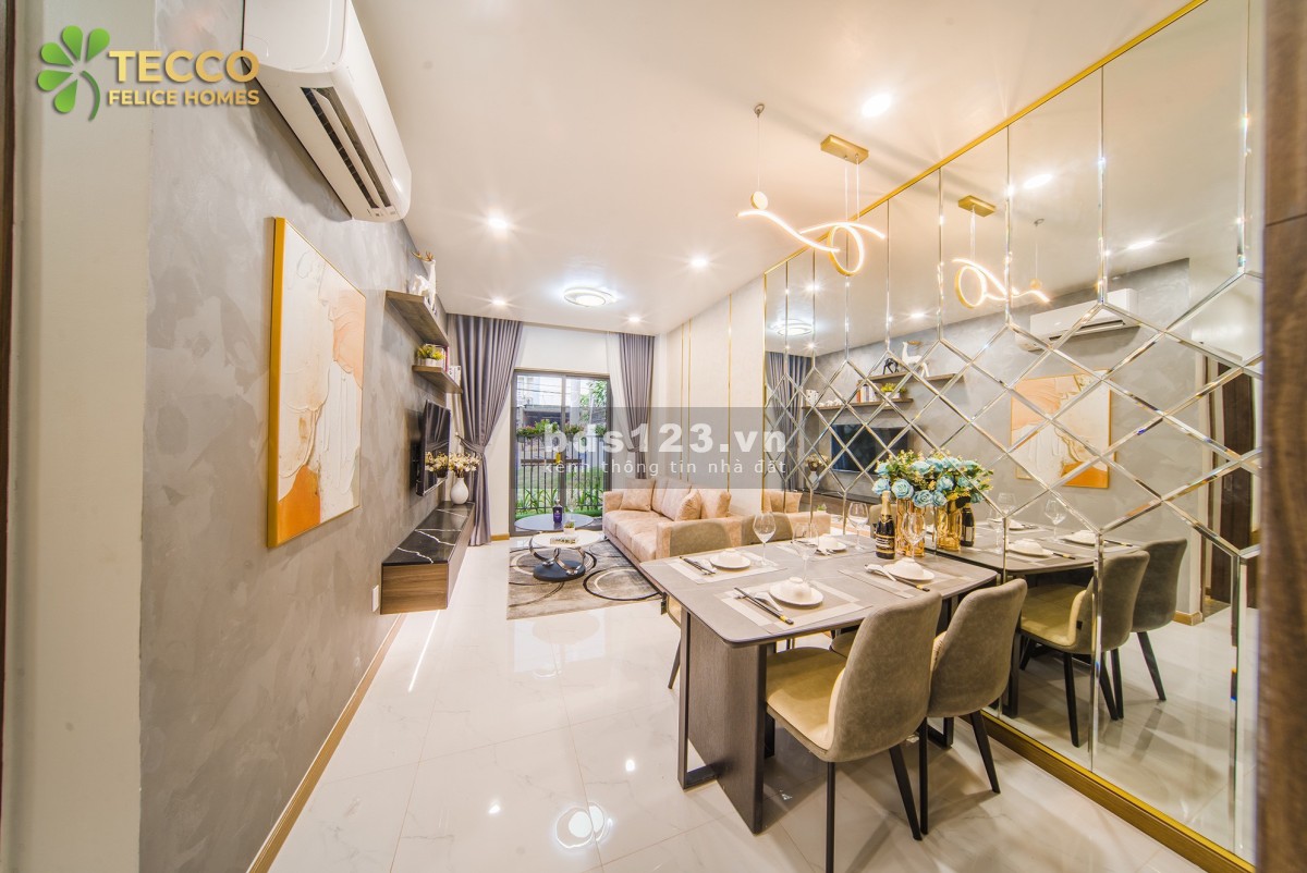 Tôi kẹt tài chính cần bán gấp căn 2PN dự án Tecco Felice Homes mặt tiền đường Lê Thị Trung.