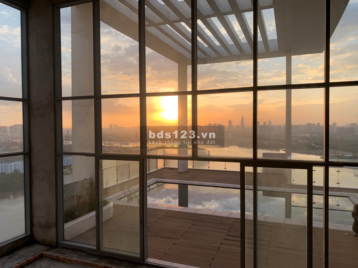 Bán Penhouse đẹp nhất dự án Đảo Kim Cương Quận 2,nhà Thô 561m2,có sân và hồ bơi riêng. Xem nhà liền