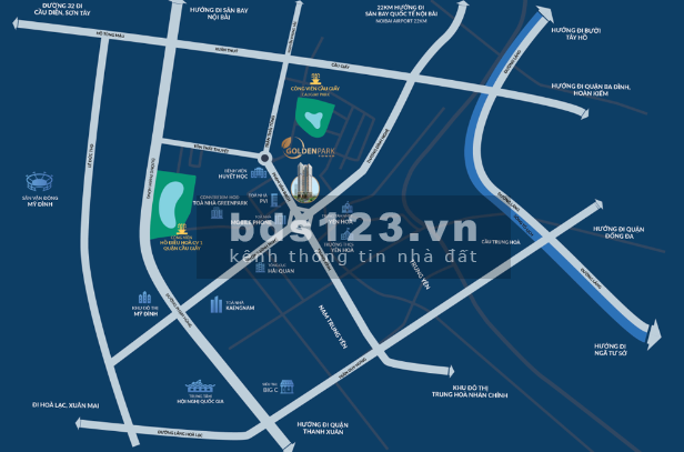 Bán nhanh quỹ căn toà Golden Park Tower - Số 2 Phạm Văn Bạch, Cầu Giấy giá chỉ từ 55 triệu đã có sổ