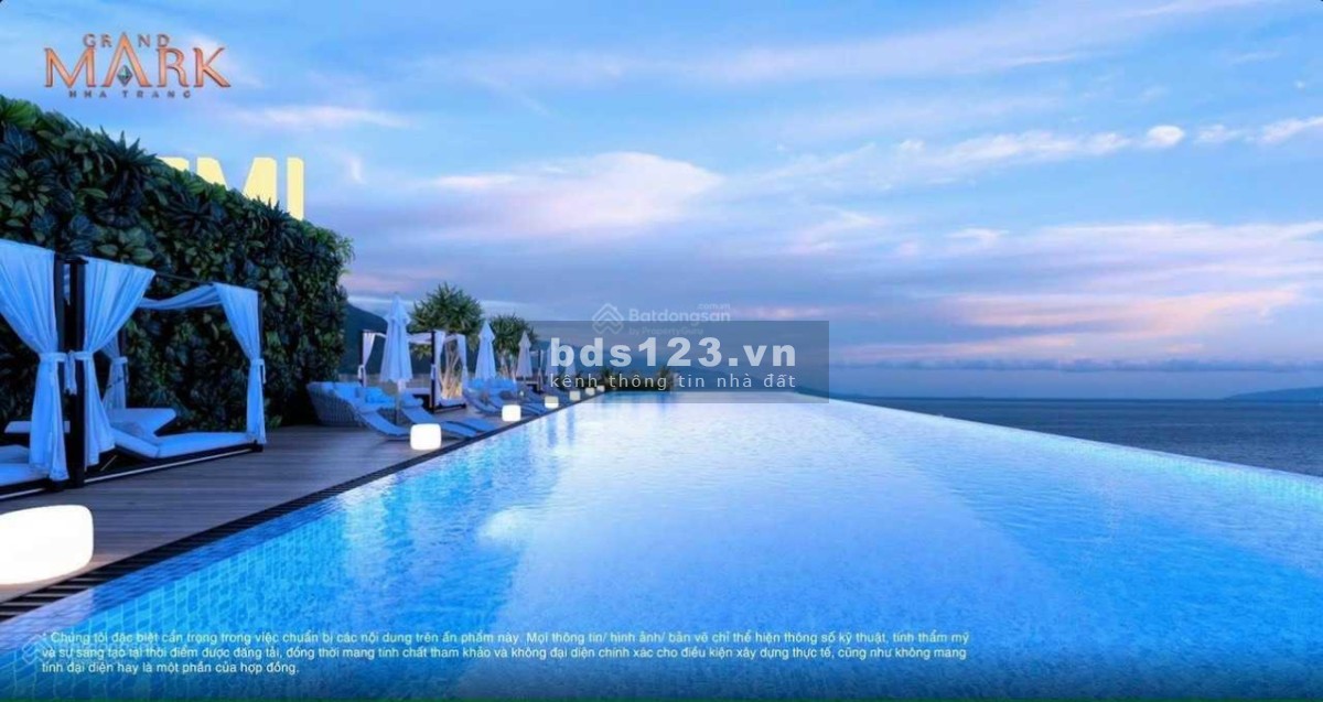 Bán Căn hộ cao cấp 5* 1~3PN (42~110m2) Grand Mark Nha Trang P.Phước Long, TP.Nha Trang