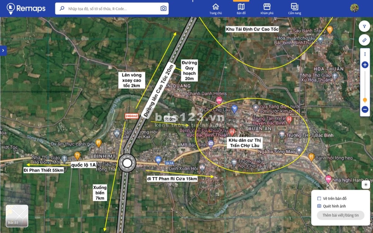 Thanh lý xả lỗ VƯỜN THANH LONG 2500m2 sát quốc lộ 1a đang thu hoạch trái,điện nước đầy đủ 665 trieu