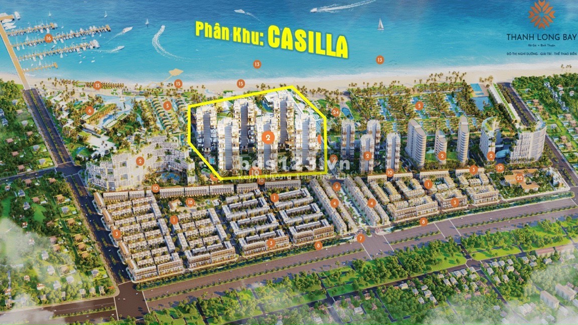Đô thị nghỉ dưỡng- Giải trí- Thể thao biển CĂN HỘ NGHỈ DƯỠNG CASILLA
