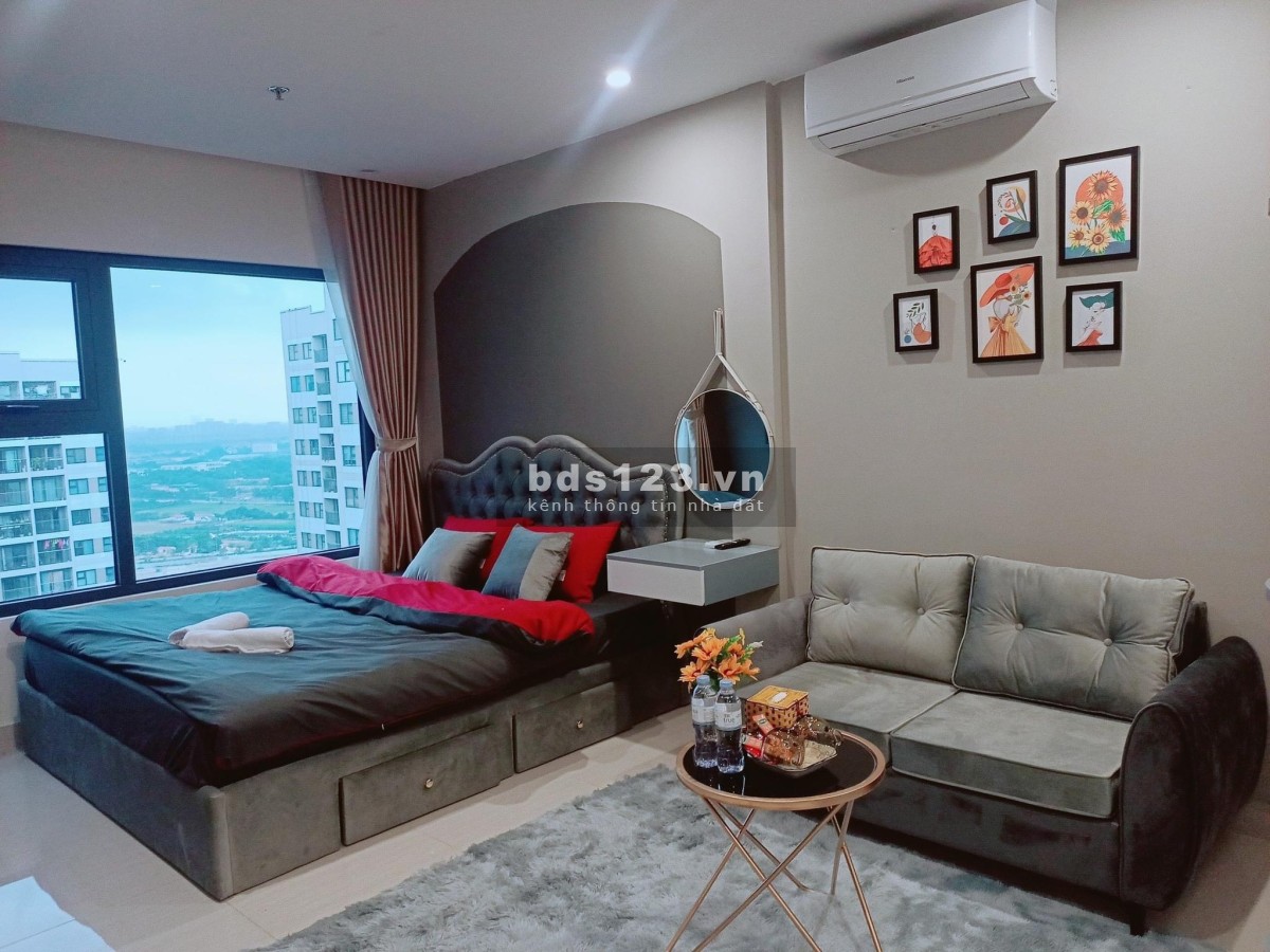 Chỉ 900 triệu nhận ngay căn Studio tầng trung, full nội thất 081 260 2680