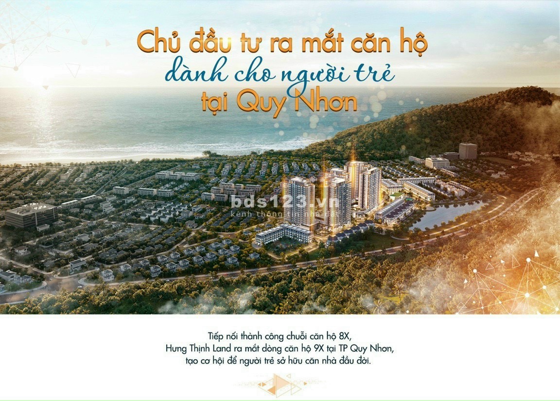 Căn hộ vàng tại tp Quy Nhơn chỉ với 1.25 tỷ của CĐT Hưng Thịnh
