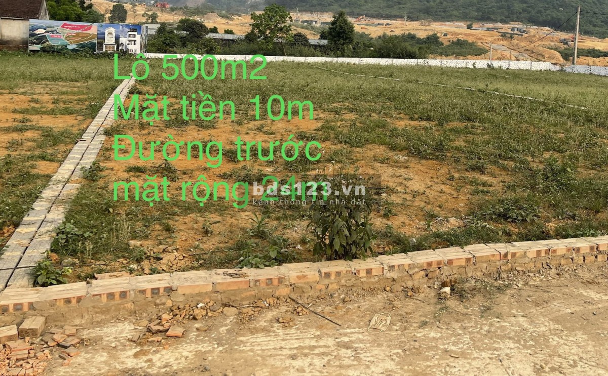Chính chủ cần bán lô đất 500m2 xây biệt thự giá rẻ