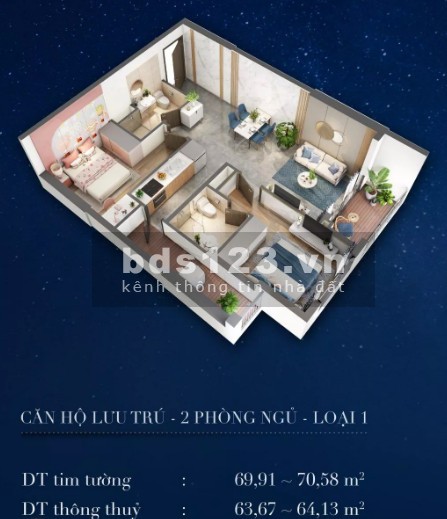 Bán căn hộ cao cấp t.p Thủ Đức, giá chỉ 2.6ty/căn nội thất hiện đại, sỡ hữu lâu dài