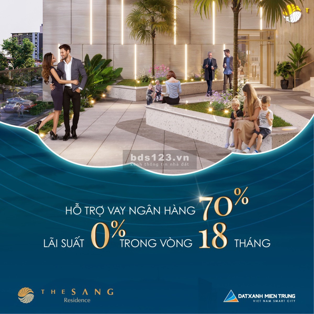 Căn hộ cao cấp view biển Mỹ Khê, tiêu chuẩn 5 sao tại thành phố Đà Nẵng "The Sang Residence".