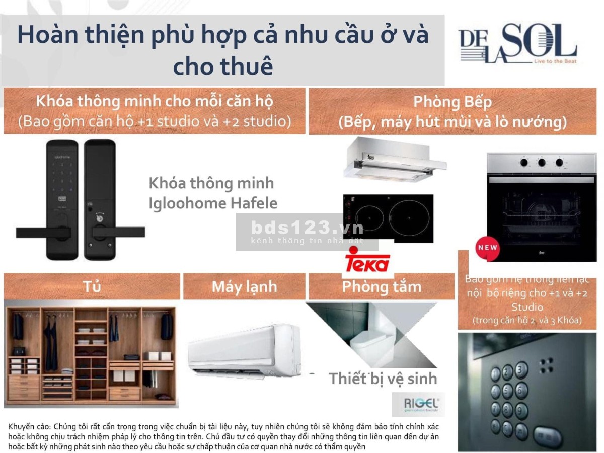 Mua 1 được 2 căn hộ Delasol vừa ở vừa cho thuê 3pn 3 lối đi riêng, chỉ trả 30% đến lúc nhận nhà