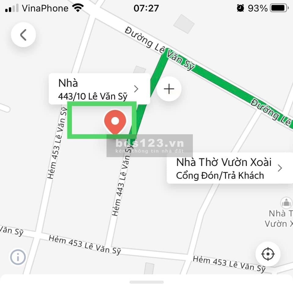 Bán nhà Hẻm Xe Hơi 1 trệt 1 lững 3 lầu diện tích 4,1 x 18m2 ,02 mặt tiền hẻm. Chính chủ