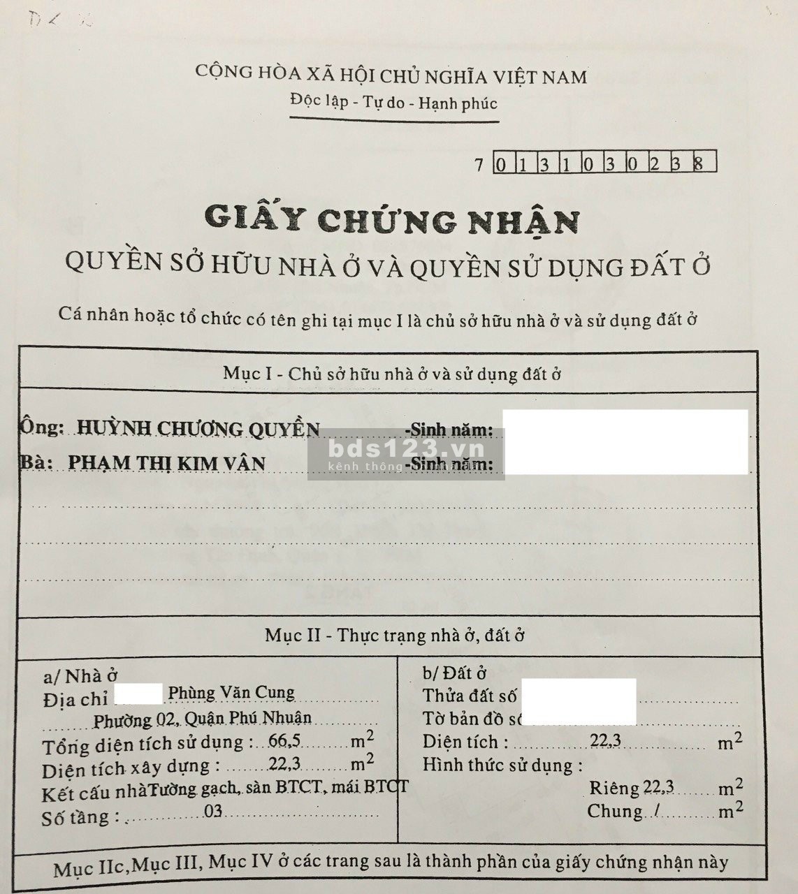 Bán gấp nhà hẻm Phùng Văn Cung, Phú Nhuận để đi định cư nước ngoài, sổ hồng riêng, giá 4,28 tỷ