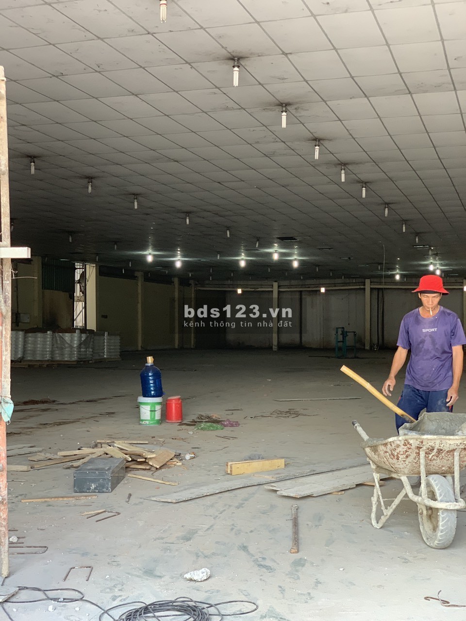 Cho Thuê 1500m2 đến 1512m2 kho xưởng Cụm Công Nghiệp Hoàng Gia, Đức Hòa, Long An