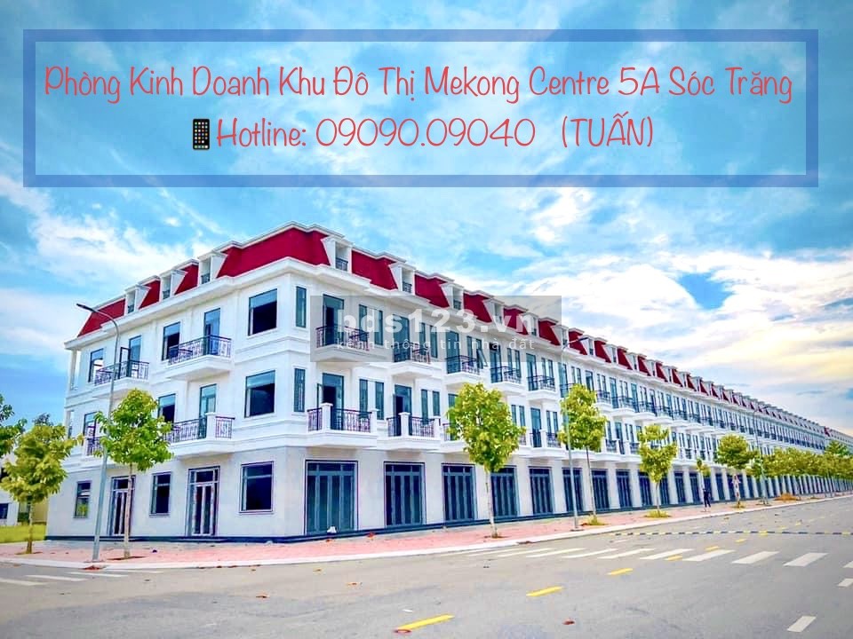 Bán nhà phố mặt tiền 1 trệt, 1 lầu, sân thượng, view siêu đẹp, giá đầu tư tốt