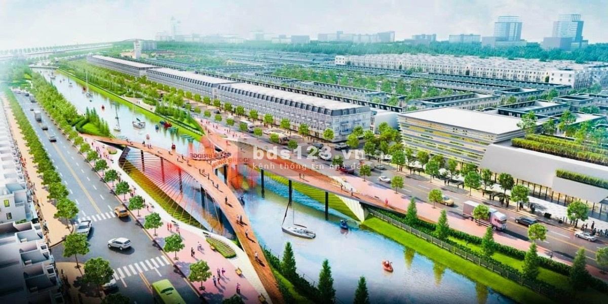 Bán nhà phố mặt tiền 1 trệt, 1 lầu, sân thượng, view siêu đẹp, giá đầu tư tốt