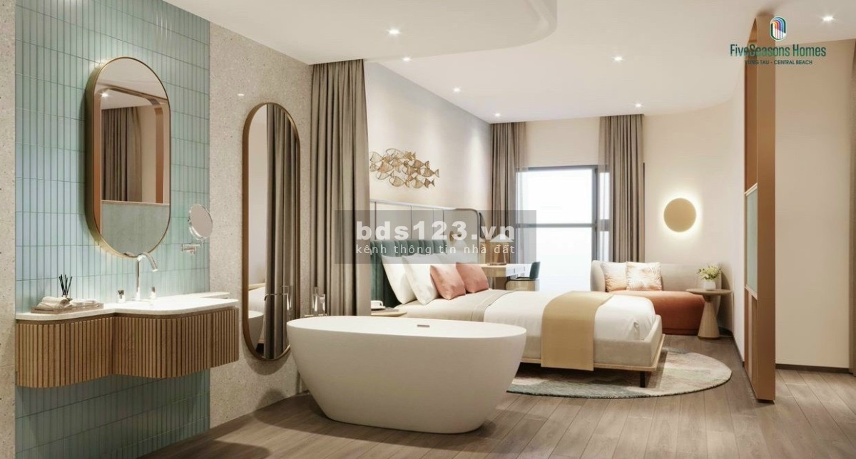 Bán căn hộ ngay bãi sau Vũng Tàu, bàn giao full nội thất. Giá chỉ từ 1,8 tỷ. Liên hệ: 0933979956