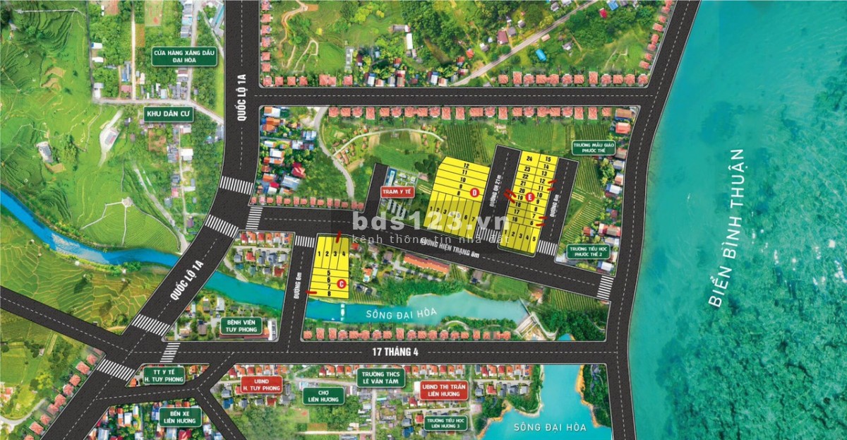 Bán đất nền Kdc Phước Thể sổ sẵn giá GĐ1 cơ hội đón sóng cao tốc năm 2023