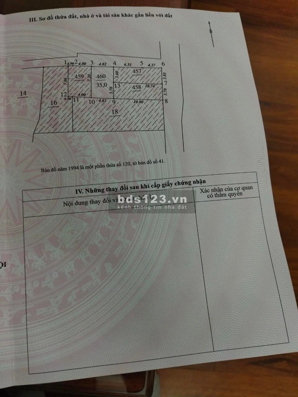 Cần Bán gấp đất giá rẻ tại Bắc Từ Liêm 38m2 giá 2.95 tỷ